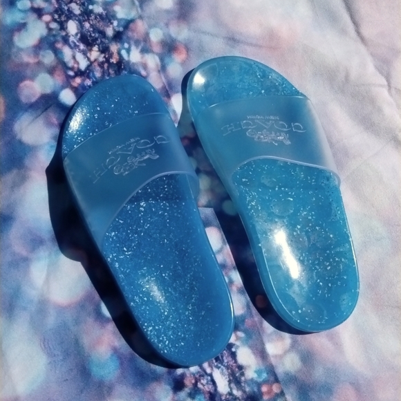 Coach Ulyssa Jelly Slip Ons NWOT - Picture 3 of 8